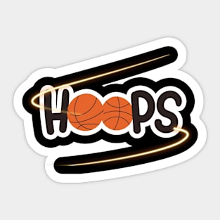 Basketball Hoop Sticker